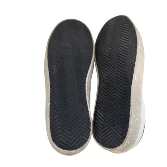 Golden Goose Hi Star Sneakers Womens Size 41 White Blue with Yellow Laces - Picture 9 of 13